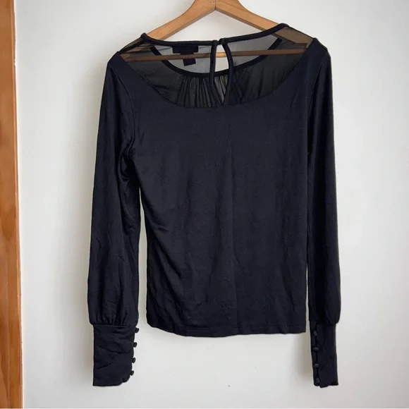 The Limited Stretch Black Long Sleeve Blouse Top
• Size Medium - Picture 2 of 3